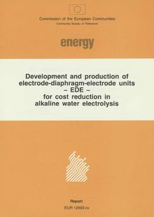 Development and production of electrode-diaphragm-electrode units - EDE - for cost reduction in alkaline water electrolysis