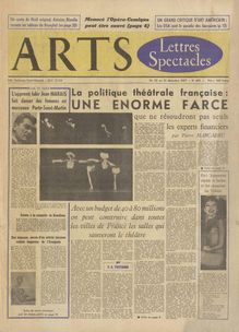 ARTS N° 650 du 25 décembre 1957