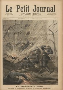 LE PETIT JOURNAL SUPPLEMENT ILLUSTRE  N° 104 du 19 novembre 1892
