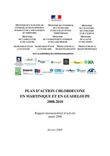 Plan d action chlordécone en Martinique et en Guadeloupe 2008-2010