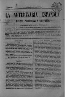 La veterinaria española, n. 201 (1863)