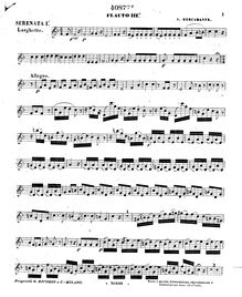Partition flûte 3, 3 sérénades pour 3 flûtes, F major; G major; C major