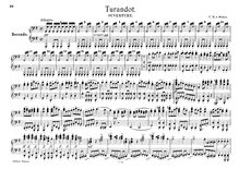 Partition complète, Turandot, Turandot, Prinzessin von China, Weber, Carl Maria von par Carl Maria von Weber