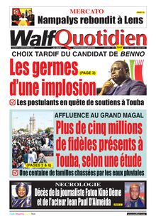 Walf Quotidien n° 9429 - du 05/09/2023