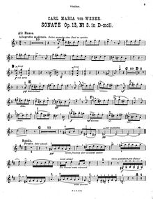 Partition de violon, 6 Sonates progressives, 6 Violin Sonatas, Op.10b
