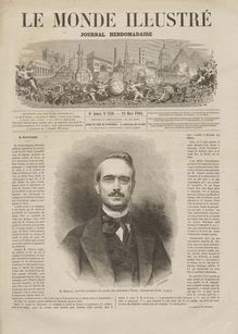 LE MONDE ILLUSTRE  N° 258 du 22 mars 1862