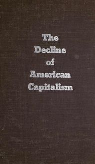 The decline of American capitalism