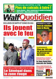 Walf Quotidien n°9004 - du mardi 29 mars 2022