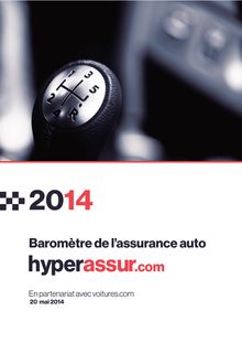 Baromètre de l assurance auto Hyperassur.com et Voitures.com