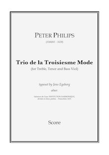 Partition complète, Trio de la Troisième Mode, Philips, Peter