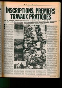 «Libération» du 6 juillet 1988