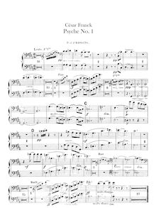 Partition basson 1/2, 3/4, Psyché, Poème symphonique pour orchestre et choeurs