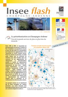 La périurbanisation en Champagne-Ardenne  Travail et grands services de plus en plus loin du domicile