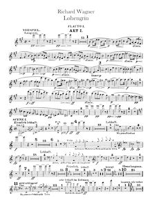 Partition flûte 1, 2, 3, Lohengrin, Composer
