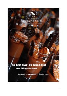 Semaine du chocolat CLRP 09
