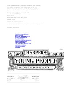 Harper s Young People, February 24, 1880 - An Illustrated Weekly