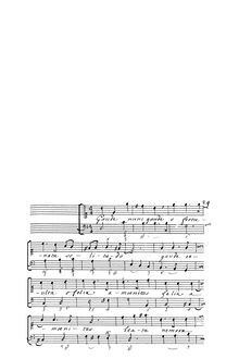 Partition Gaude nunc, Acclamationi Divote a voce sola, Libro Primo, Op. 10