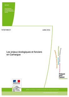Les enjeux écologiques et fonciers en Camargue
