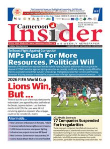 Cameroon Insider du 20/11/2023