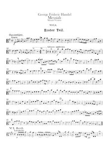Partition altos, Messiah, Handel, George Frideric par George Frideric Handel