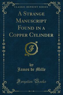 Strange Manuscript Found in a Copper Cylinder