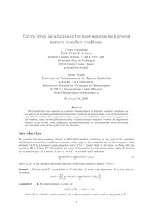 Energy decay for solutions of the wave equation with general memory boundary conditions