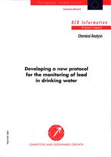 Developing a new protocol for the monitoring of lead in drinking water, contract SMT4-CT96-2112