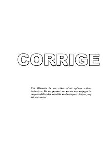 Corrige Bac Litterature 2007 L