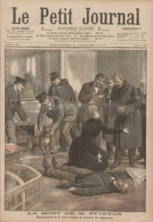 LE PETIT JOURNAL SUPPLEMENT ILLUSTRE  N° 738 du 08 janvier 1905