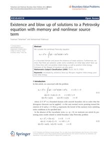 Existence and blow up of solutions to a Petrovsky equation with memory and nonlinear source term