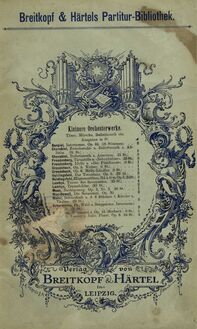 Partition couverture couleur, Die Sarazenen & Die schöne Aldâ, 2 Fragments after The Song of Roland