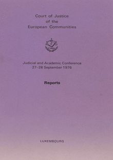 Judicial and Academic Conference