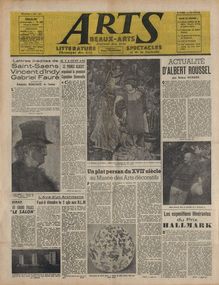 ARTS N° 309 du 04 mai 1951