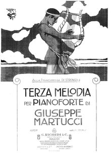Partition complète, Melodia No.3, Martucci, Giuseppe