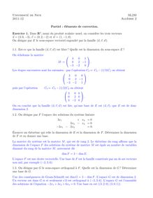 Universite de Nice SL2M Algebre