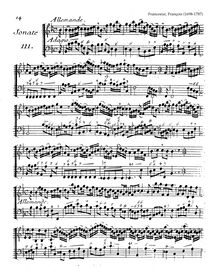 Partition Sonata No.3 en B♭ major, 10 violon sonates, Vol.1, 10 Sonatas for Violin and Continuo