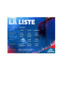 Euro 2016 - listes des 23 joueurs sélectionnés pour l équipe de France