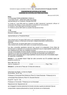 Convention en vigueur consultable sur Internet http www paris sorbonne fr fr spip php article700