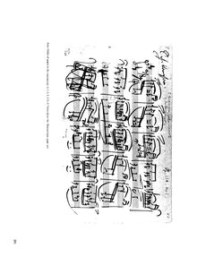 Partition No. 1 - Intermezzo, 4 Klavierstücke, 4 Piano Pieces, Brahms, Johannes