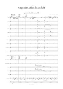 Partition 1st mouvement, Concerto pour violoncelle & Doublebass