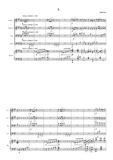 Partition , Scherzo. Lebhaft, Piano quintette No.1, Klavierquintett Nr.1 h-moll