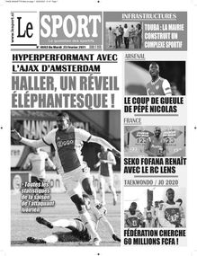 Le Sport n°4663 - du Mardi 23 février 2021