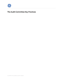 The Audit Committee Key Practices