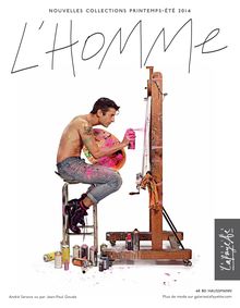 Catalogue Hommes aux galeries lafayette printemps-été 2014