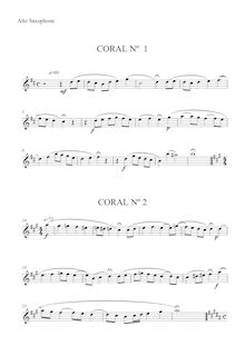 Partition Alto Saxophone 1 (E♭), 6 Tríos, Rodríguez Peris, Martín José