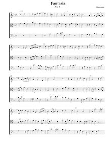 Partition Fantasia No.10 – partition complète, Fantasie per cantar et sonar con ogni sorte d’istrumenti