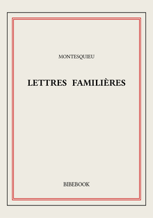 Lettres familières
