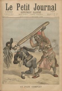 LE PETIT JOURNAL SUPPLEMENT ILLUSTRE  N° 273 du 09 février 1896