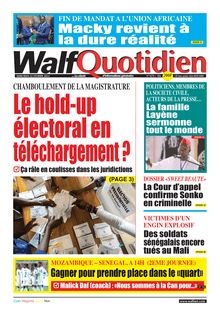 Walf Quotidien N° 9274 - du mercredi 22 février 2023