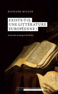 Existe-t-il une littérature européenne ?